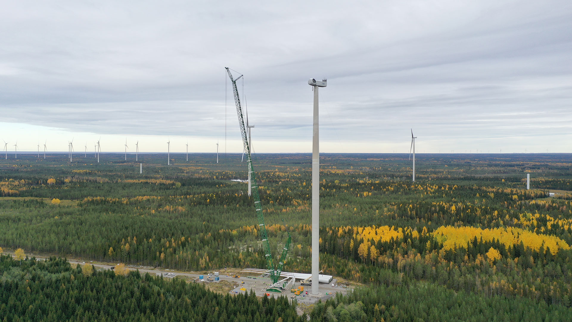 Finnish wind farm will supply UPM paper mills with renewable energy