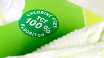Your natural choice, our TCF Fluff pulp, bleached without any chlorine